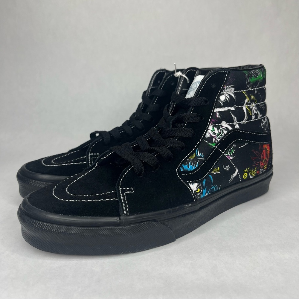 NWOB Vans Sk8-Hi Disney ‘Villain’ High Top Skate Shoes